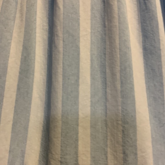 Light blue and white strips, size XS, never worn, mid length - Picture 2 of 4